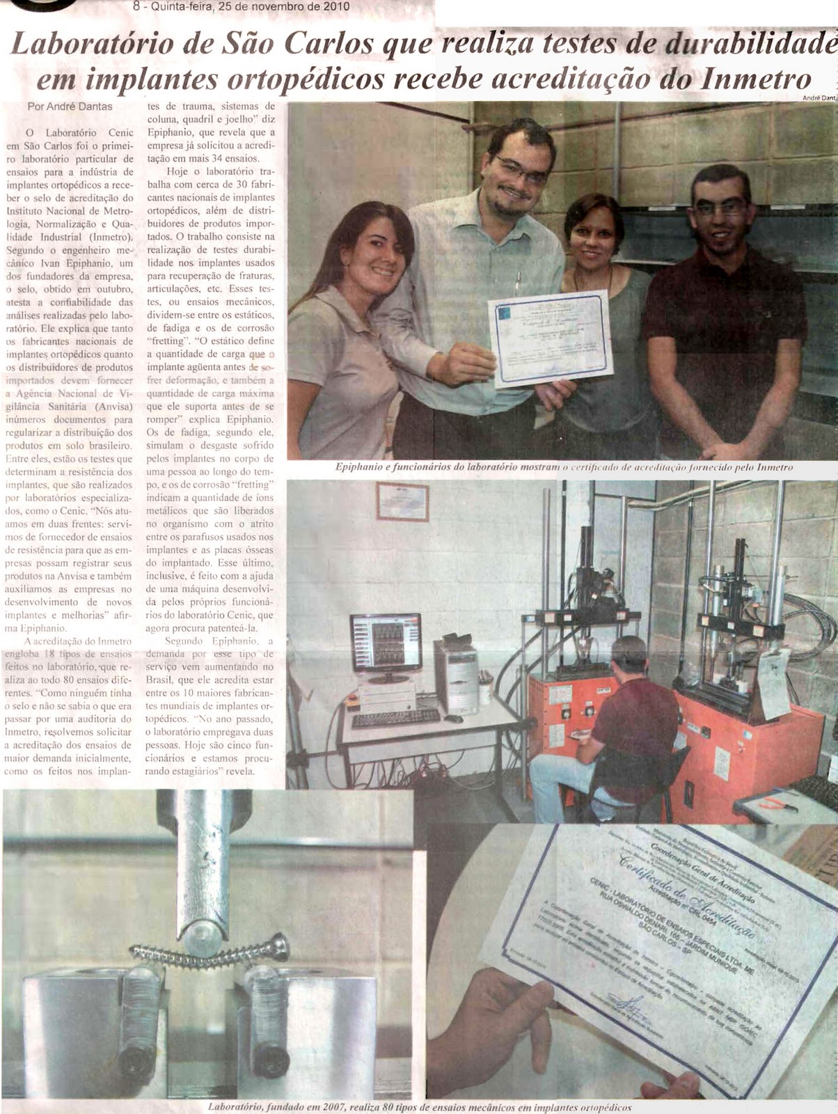 Noticia de 25-11-10 Folha de Sao Carlos imagem menor